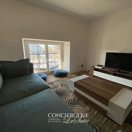 L'escale Cherbourgeoise Apartamento *